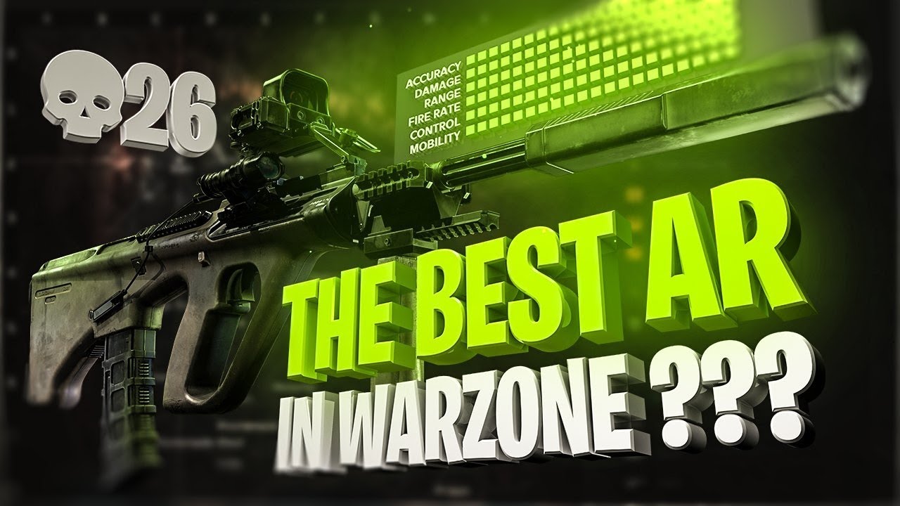 best ar in warzone best ar in warzone