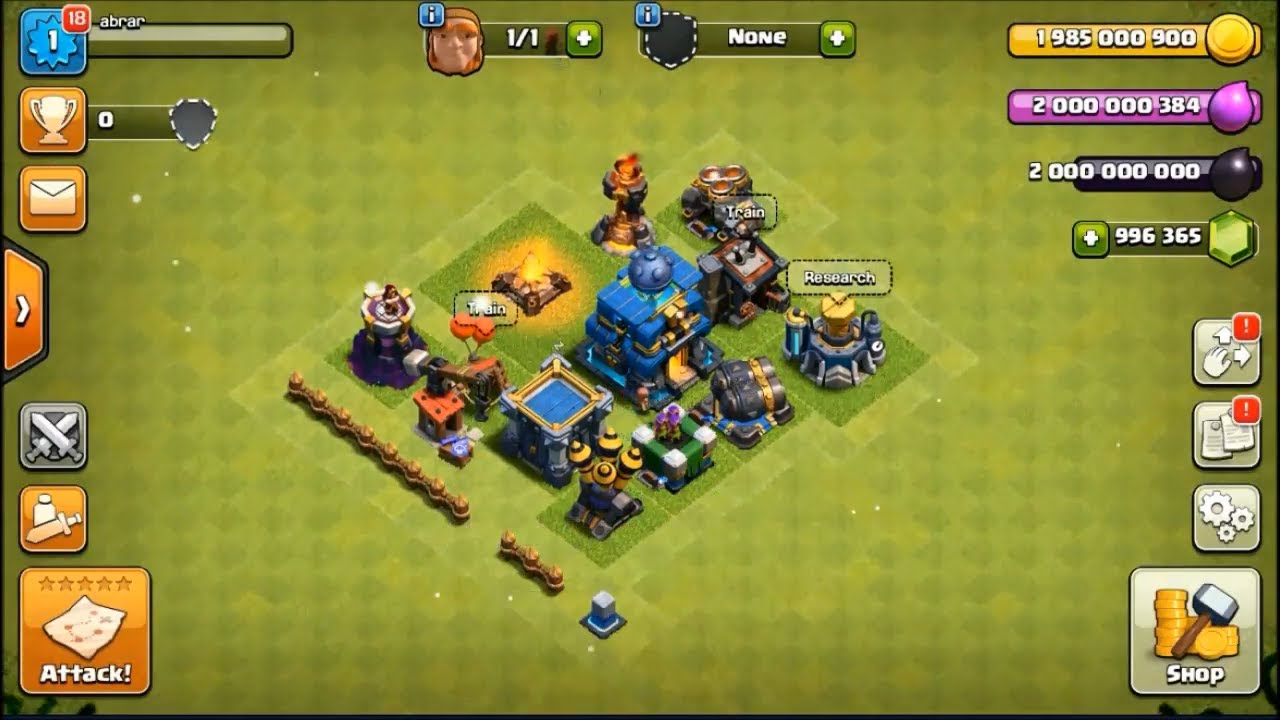 Miro Clash Clash of Clans private server with TH 12 Update Seige