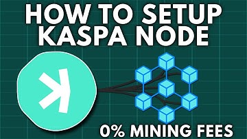 How To Setup a Kaspa Node - Solo Mining With 0% Fees