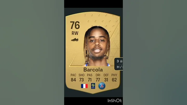 Bradley Barcola fifa évolution 23-25