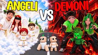 FAMIGLIA ANGELI vs FAMIGLIA DEMONI ADOTTANO MIRKO e GINO.. (Brookhaven)