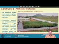 Lecture 49: Wastewater Treatment Systems: Integrated Systems: Wetlands