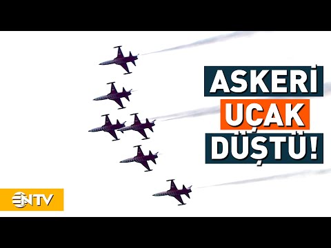 Konya'da Askeri Uçak Eğitim Esnasında Düştü! | NTV