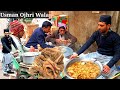 30 years old man selling ojri in road sidehow to clean and cooking ojhriojhri recipe