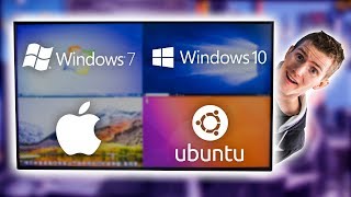 Four Operating Systems on ONE Monitor Four Operating Systems on ONE Monitor