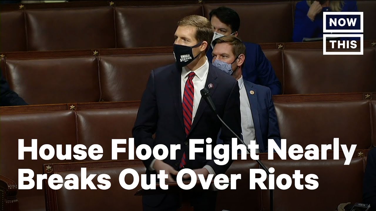 Tensions Rise in the House During Post-Riot Debate - YouTube