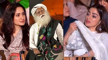 Laxmi Rai And Pragya Jaiswal, Sadhguru At MahaShivRatri 2022 Celebrations | NewsBuzz