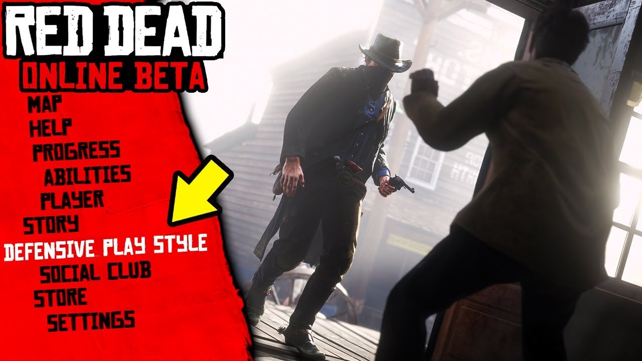 New Red Dead Online DLC Update Information! Defensive Playing Style