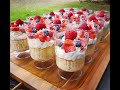 Tres Leches and Berries Dessert Cups