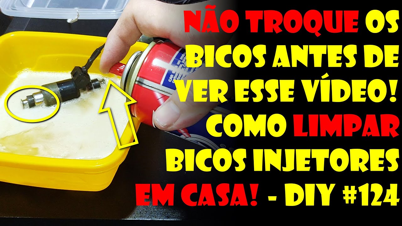 NÃO TROQUE OS BICOS ANTES DE VER ESSE VÍDEO! Como Limpar Bicos ...