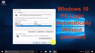 How to Make Your Windows 10, 8 or 7 PC Log In Automatically and Bypass Login Screen screenshot 2