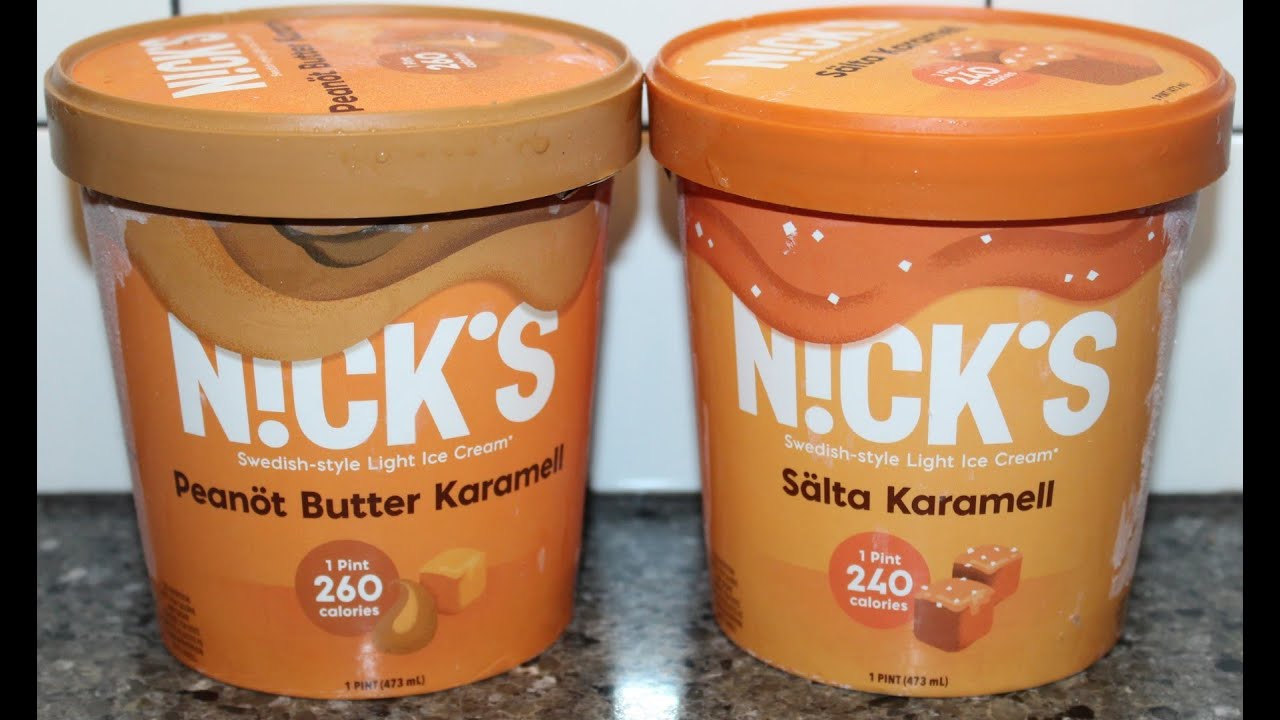 N!CK’S SwedishStyle Light Ice Cream Peanöt Butter Karamell & Sälta