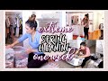 EXTREME SPRING CLEANING | ALL WEEK ORGANIZING