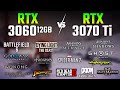 RTX 3060 vs RTX 3070 Ti in 2026 | Test in 15 Games | 1080p