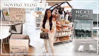 MOVING VLOG #2 | HOUSE CLEAN, PACKING &amp; NEXT *AUTUMN NEW IN*!