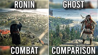 Rise of the Rōnin VS Ghost of Tsushima - Combat Comparison #riseoftheronin