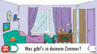 Deutsch lernen: Mein Zimmer Lied | In meinem Zimmer gibt's Lied | In my room German song