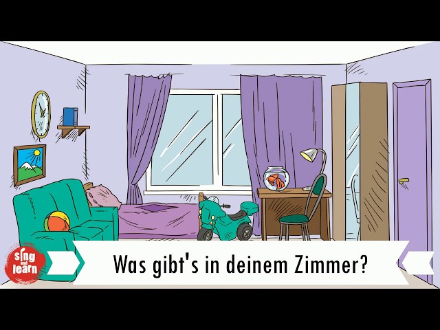 Was gibt's in meinem Zimmer?