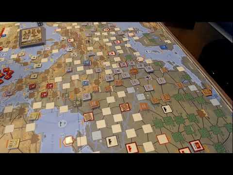 WW2 Barbarosdsa To Berlin by Ted Racier and GMT Games Intro and 1st Turn