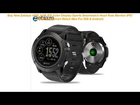 Buy New Zeblaze VIBE 3 HR IPS Color Display Sports Smartwatch Heart Ra