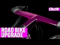 This ROAD BIKE UPGRADE made a CUSTOM BUILD even more UNIQUE!
