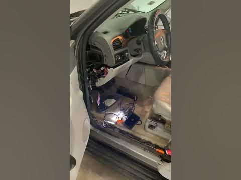 2007-2014 Chevy Tahoe power driver seat wiring problem - YouTube