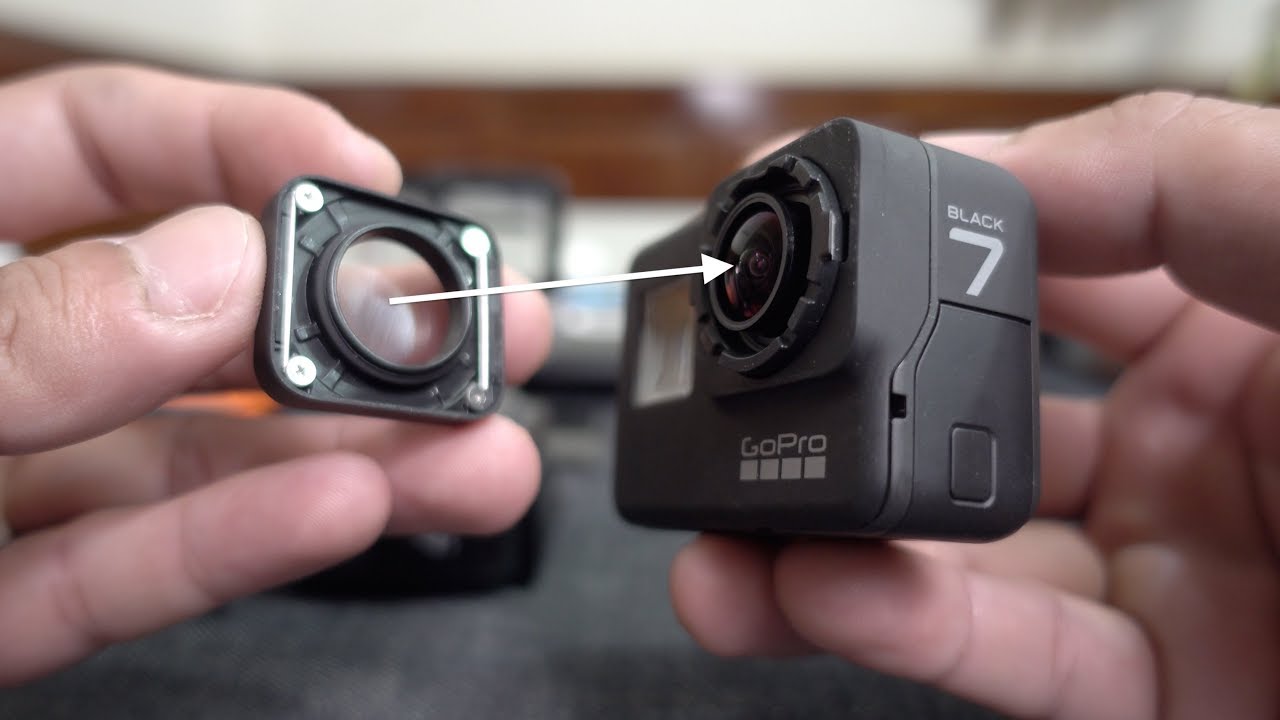 GoPro Hero7black Fast Removal Front Lens Cover - YouTube
