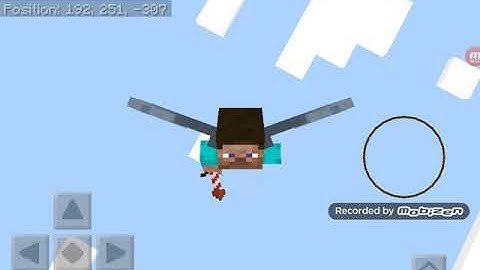 Minecraft Man Of Steel Breaking The Sound Barrier Scene