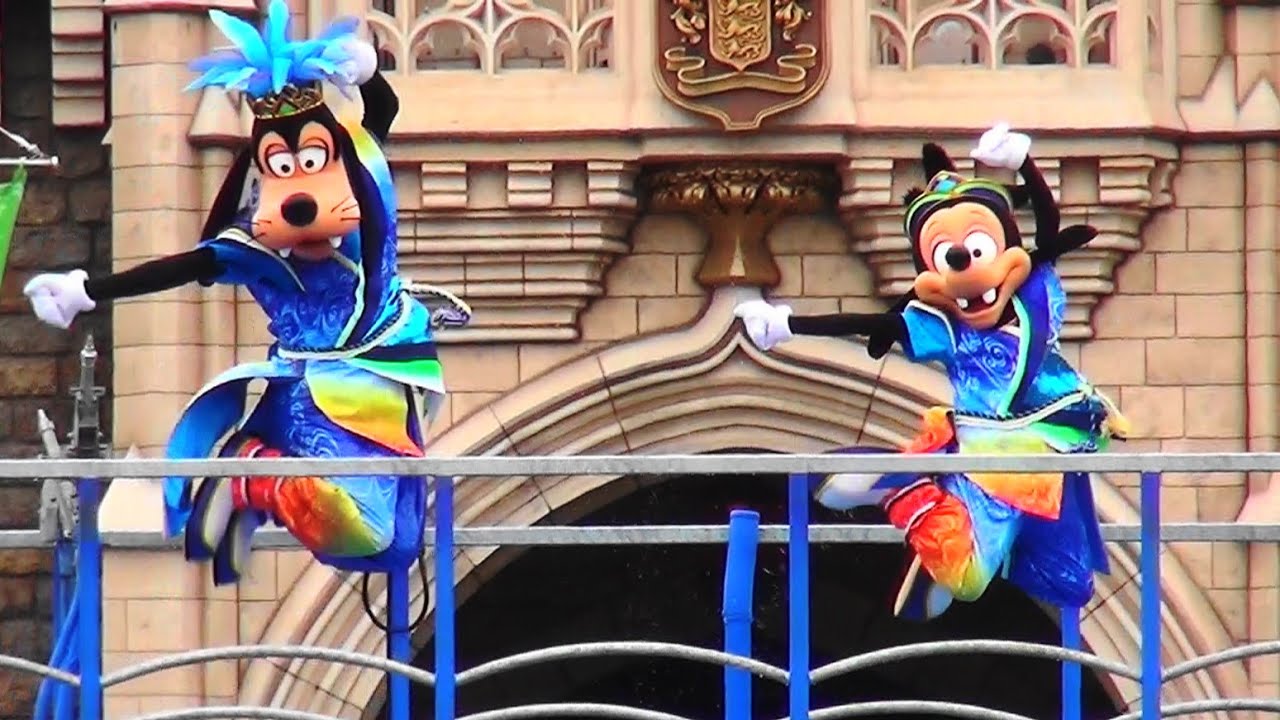 （最終日2回目）【TDL】雅涼群舞（グーフィー＆マックス）2015/08/31