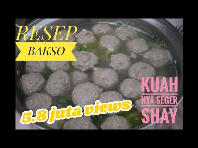 RESEP KUAH BAKSO YANG BENING DAN SANGAT LEZAT SEKALI // kuah bakso seger dan enak banget class=