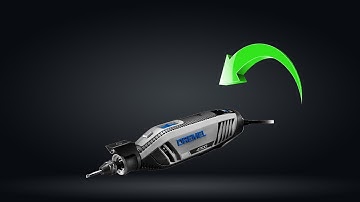 Dremel 4300-5/40 High Performance Rotary Tool Kit with LED Light- 5 Attachments & 40 Accessories