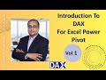 Introduction to DAX for Excel Power Pivot Users