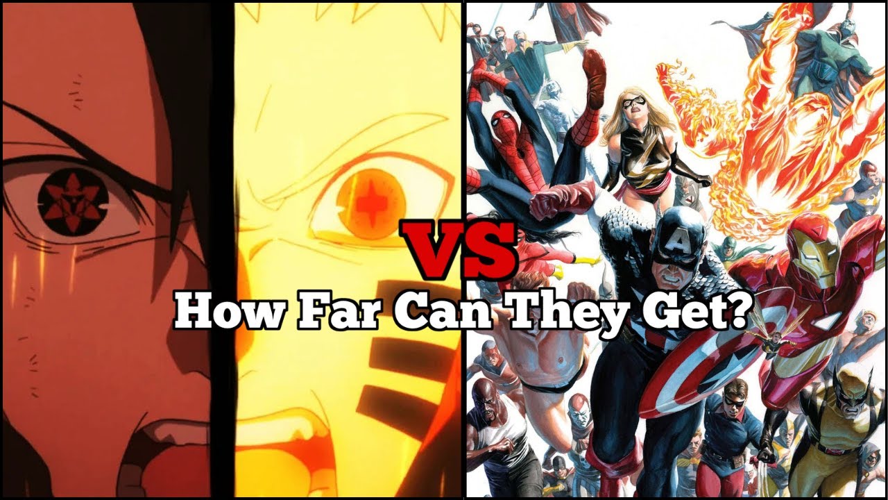 Naruto & Sasuke vs The Marvel Universe 