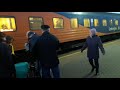 Новогодний поезд Москва-Рига с Российскими вагонами! Рижский вокзал, 31 12 2019.
