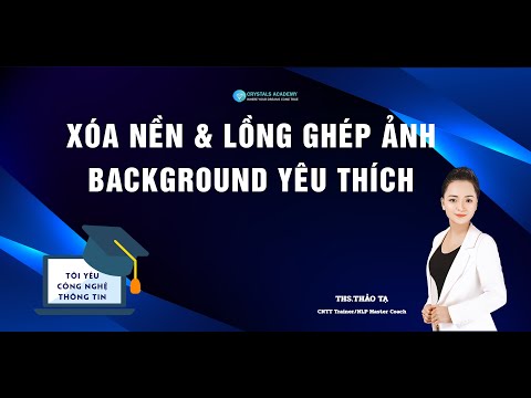 Video Xóa nền và lồng ghép ảnh đẹp background miễn phí thật... - youtube
