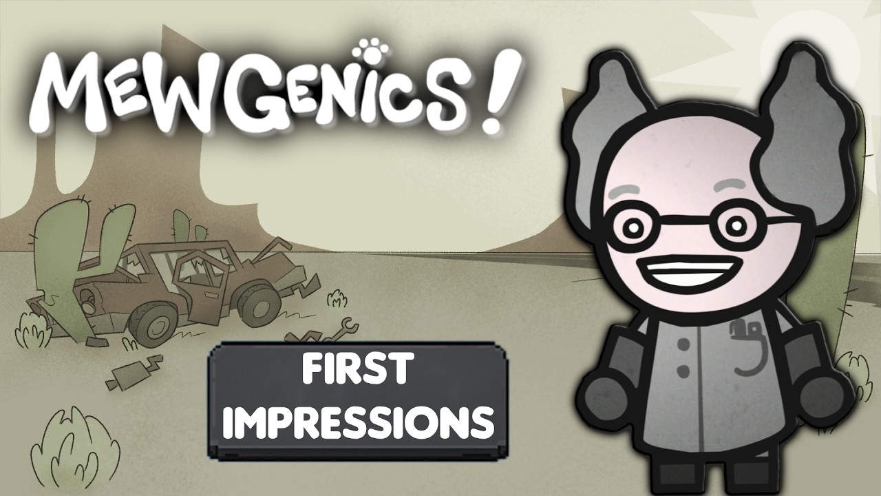 Mewgenics First 18 Minutes - This Game is INSANE