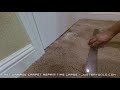 How To Patch Carpet In A Doorway (Business Promo - Time Lapse)