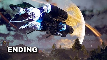 THE OUTER WORLDS WALKTHROUGH GAMEPLAY PART 7 - BOSS FIGHT ENDING (PS4 PRO)