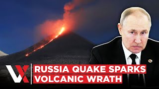 Klyuchevskoy Volcano Erupts In East Russia’s Kamchatka After 8.8 Quake Triggers Tsunami | VERTEX