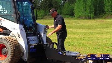 Skid Steer Quick Tip - Safe Attachment Hook Up
