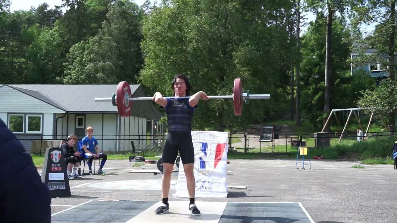 Jubileumsstevne National 2025 Marius Karagiannis 82kg i støt