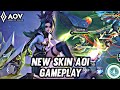 Aov  new skin aoi gameplay  arena of valor linqunmobile rov cot