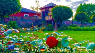 WALkING AROUND #rose #garden #germany #travel #travelvlog @titaannievlogger