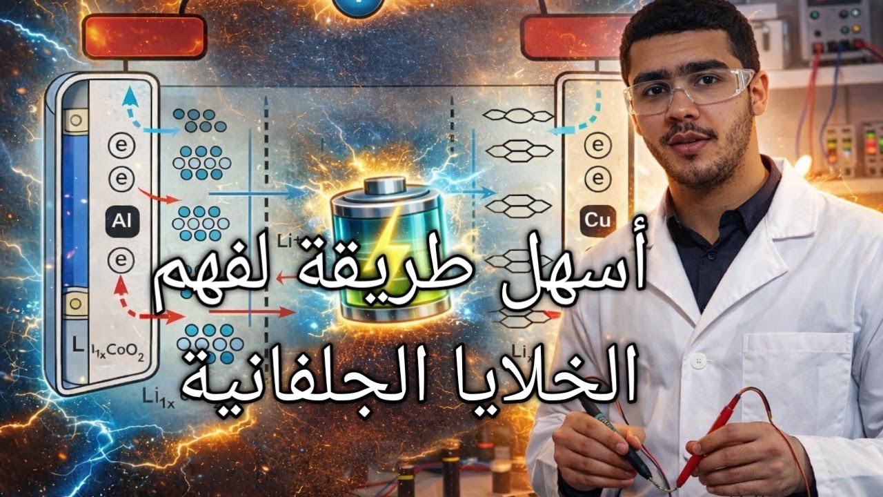 أسهل طريقة لفهم تفاصيل جميع الخلايا الجلفانية وأفكار الاسئلة.