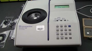 Micromeritics AccuPyc 1330