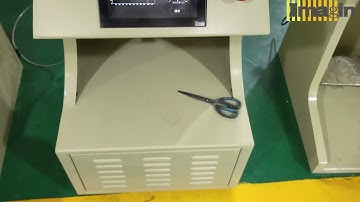 All in one chain making machine with 100w fiber laser welder together