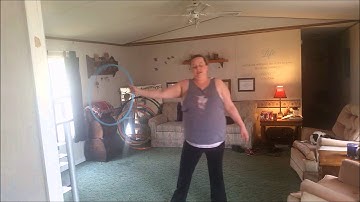 Hoop Dance Trick - Rotating Anti-Spin Flower