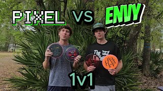 Pixel vs Envy, who will win? 1v1 practice round. #discgolf #mvp #throw #frisbee by bhirdietime disc golf 646 views 2 months ago 31 minutes