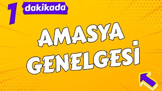 Amasya Genelgesi̇ 1 Daki̇kada Amasya Genelgesi̇
