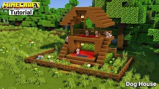 Cómo Construir una casa para perros en Minecraft | Dog House 🐕 screenshot 1
